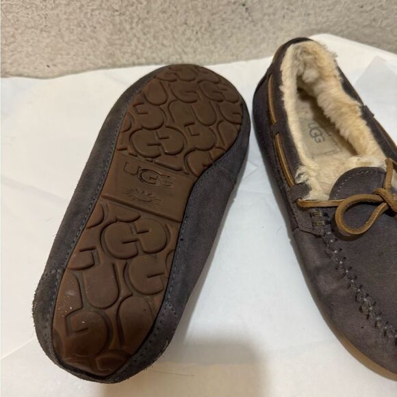 UGG Australia Women Dakota Wool Lined Slippers Brown - Picture 6 of 9